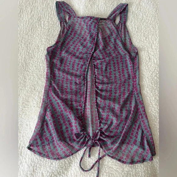 NWT LOILA USA Araya Open Back Top - Size M - Picture 4 of 4